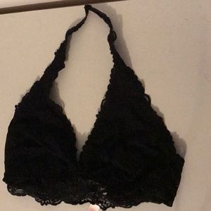 A black bralette